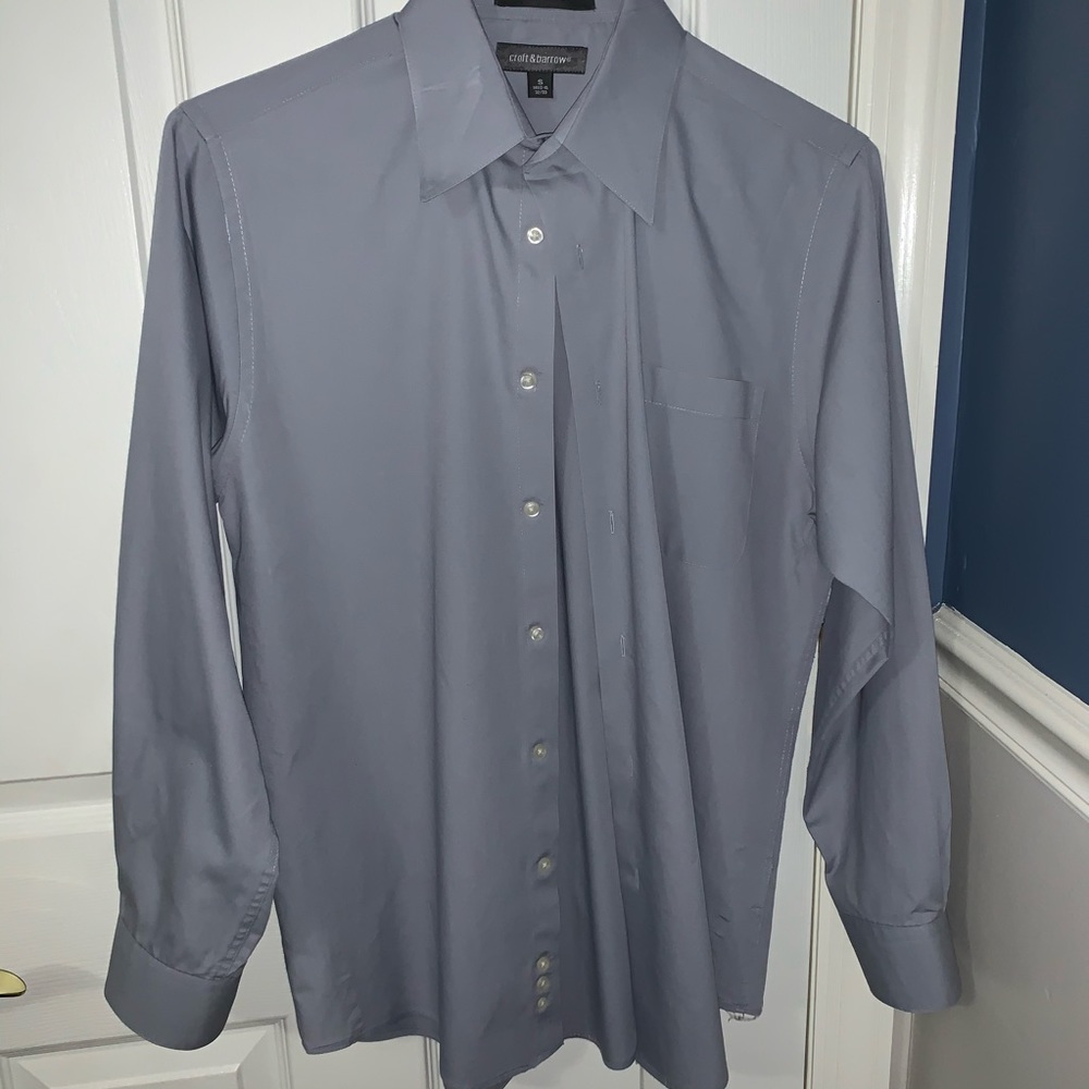 Men’s Croft & Barrow size Small 14 1/2-15 32/33